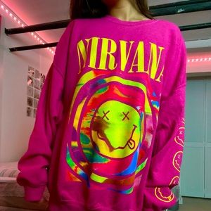 Urban Outfitters Nirvana Oversized Sweatshirt